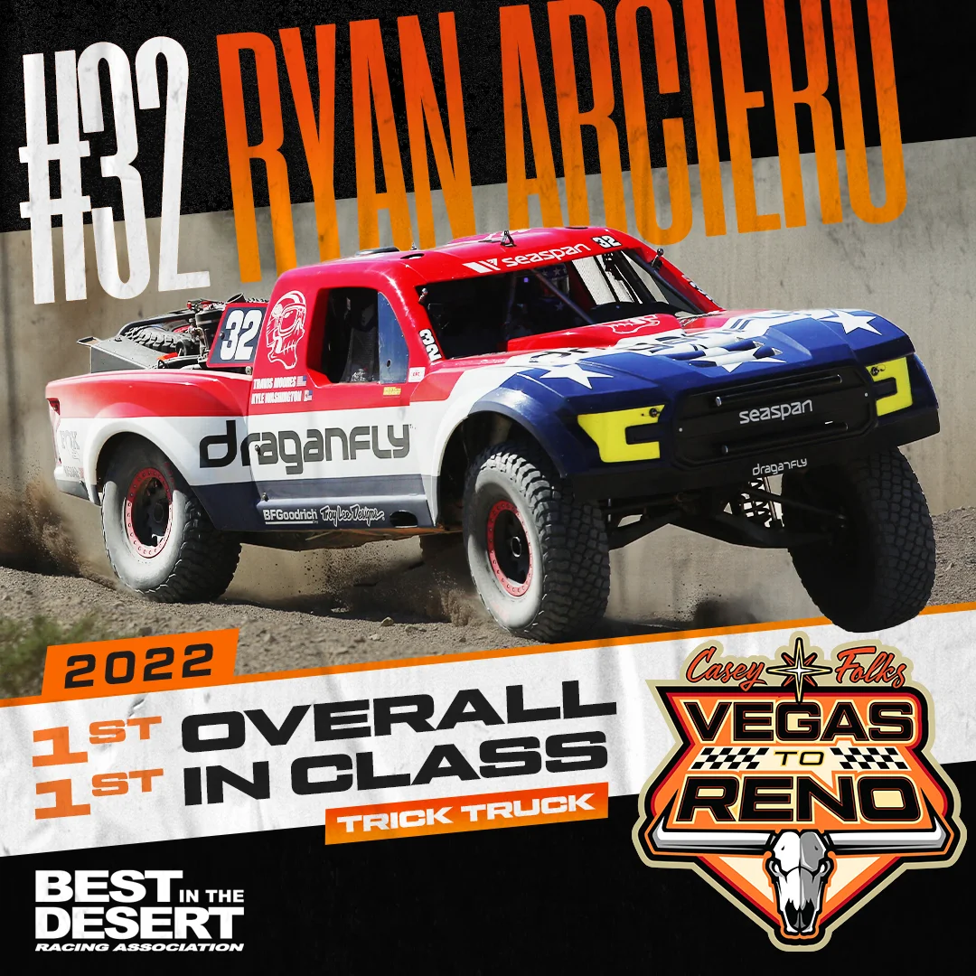 Ryan Arciero overall winner